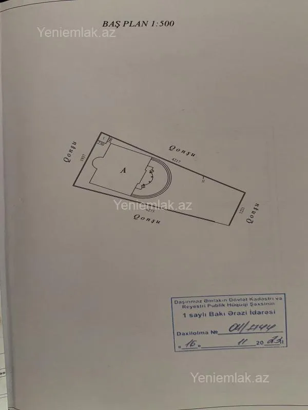 Satılır 6 otaqlı həyət evi 430 m²