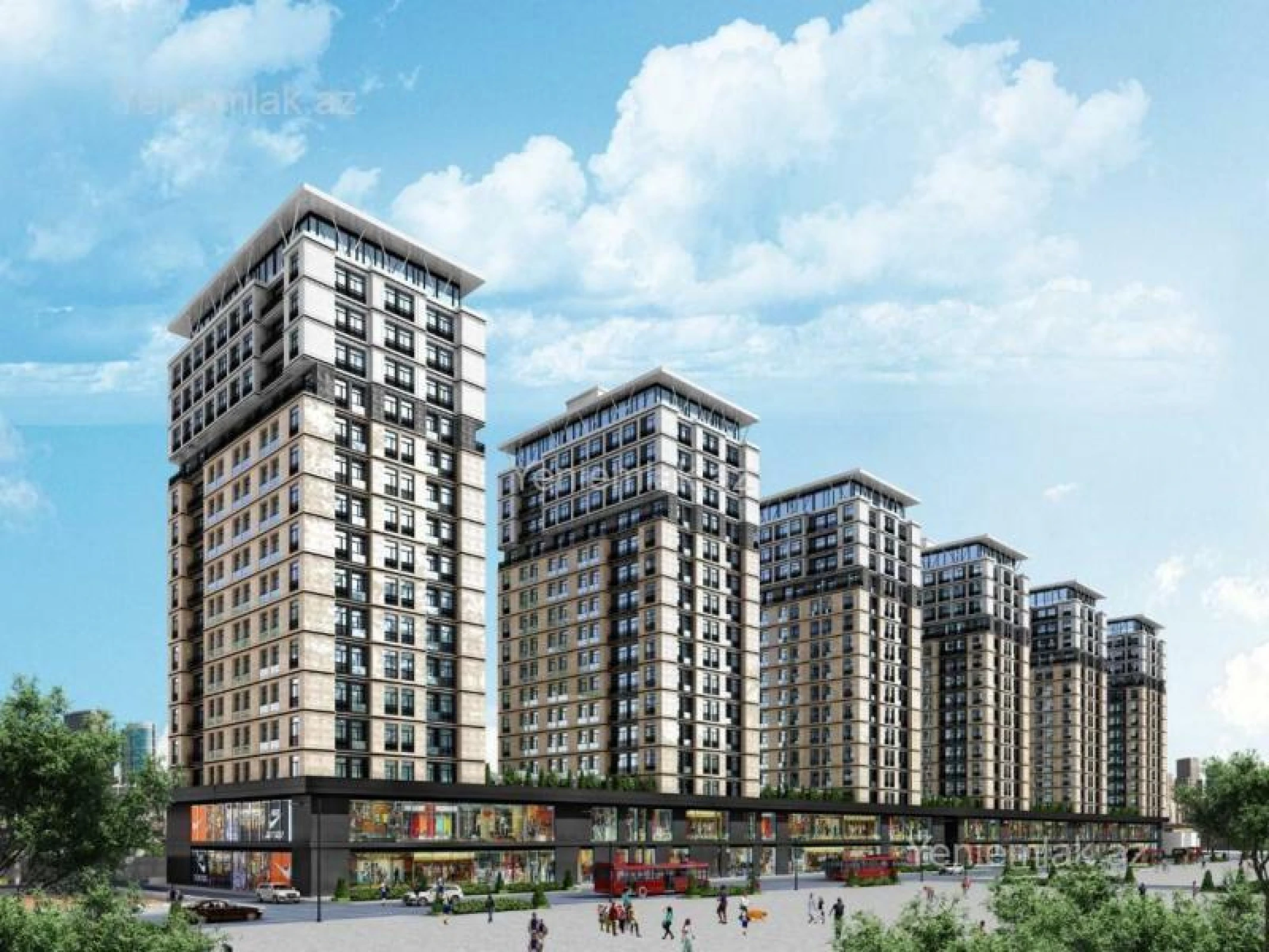 Satılır 5 otaqlı yeni tikili 215 m²