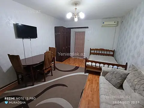 Satılır 1 otaqlı köhnə tikili 25 m² — Bakı, Nizami 1 otaq 25.00 m²