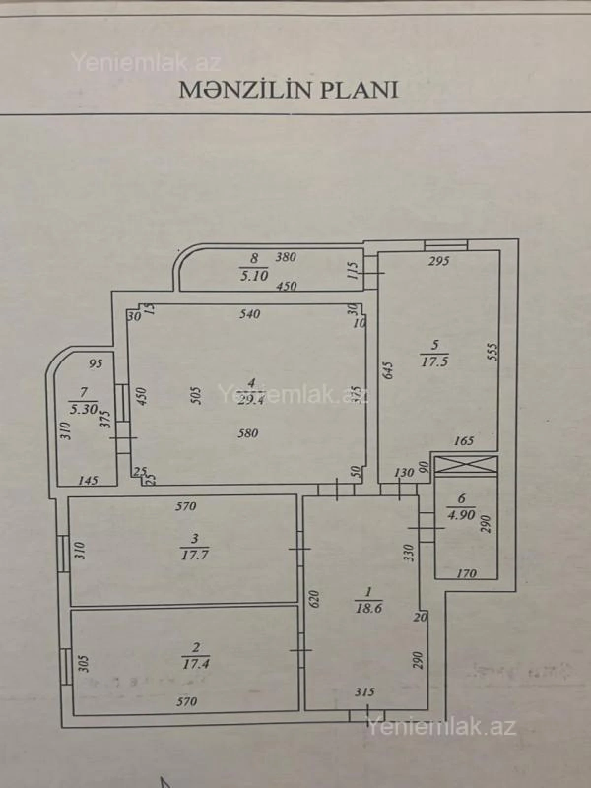 Satılır 3 otaqlı yeni tikili 120 m²