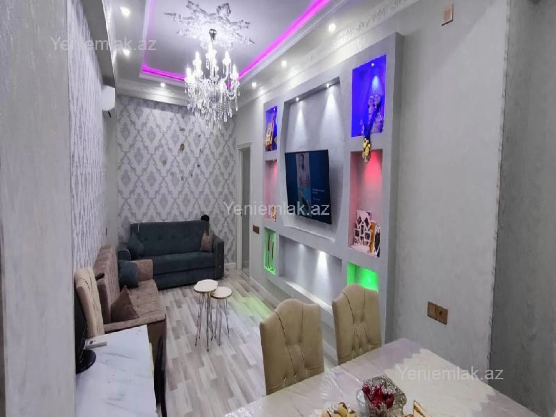 Satılır 2 otaqlı yeni tikili 76 m²