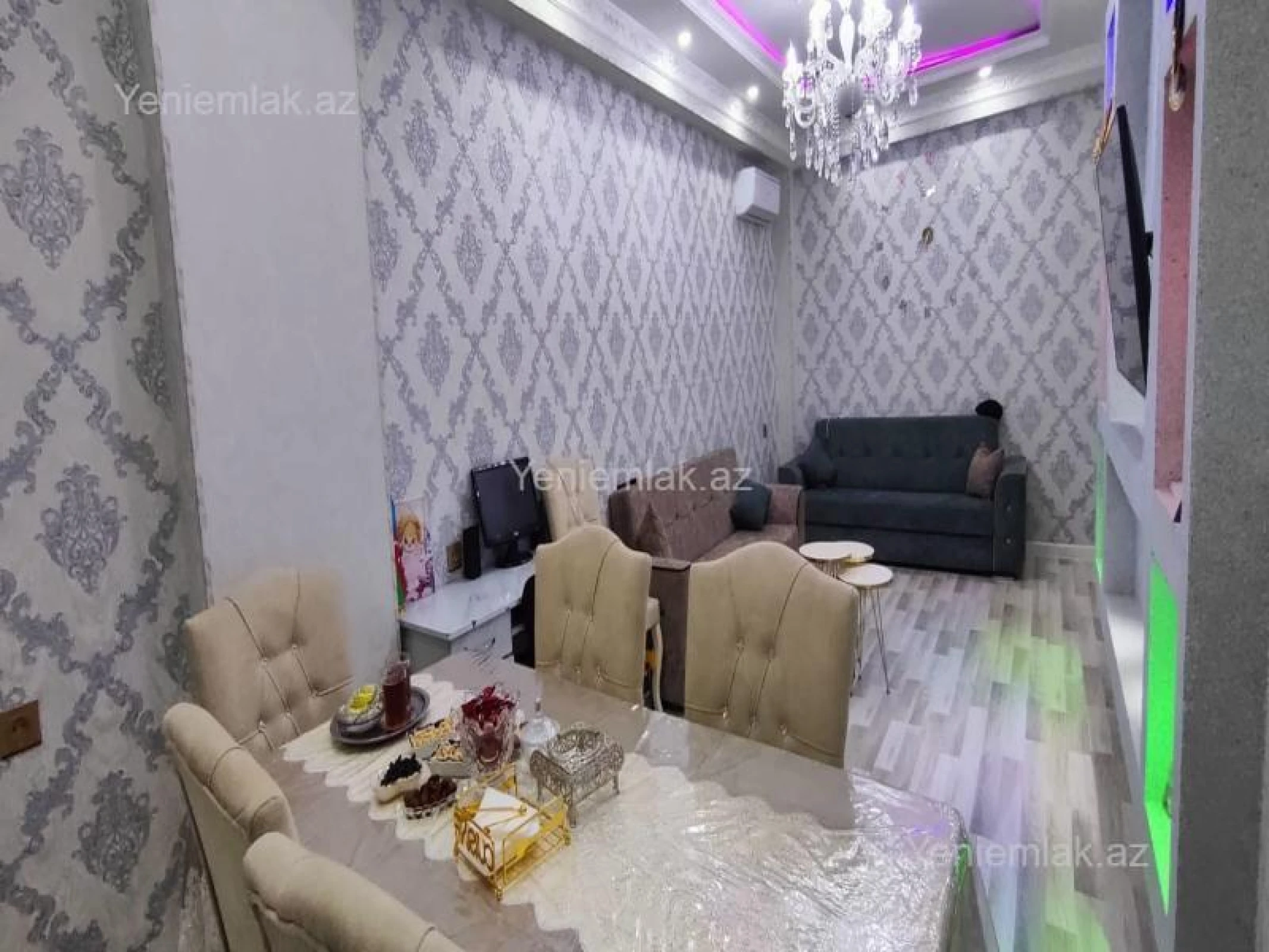 Satılır 2 otaqlı yeni tikili 76 m²