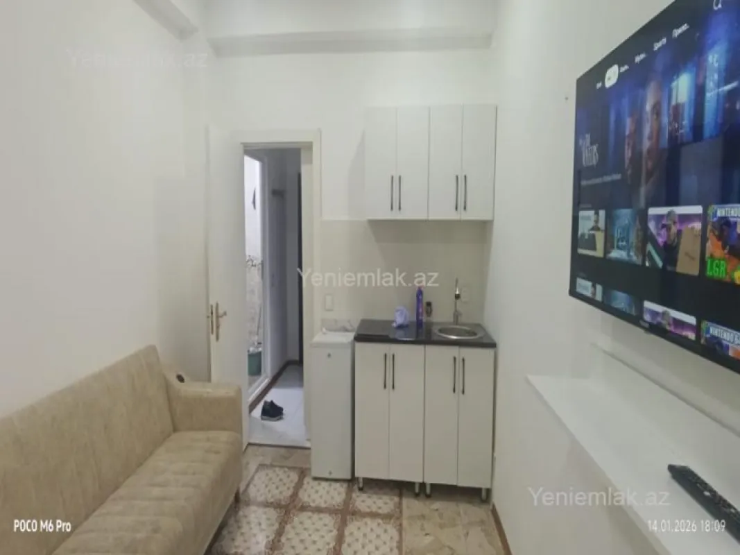 Satılır 1 otaqlı yeni tikili 28 m²