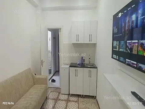 Satılır 1 otaqlı yeni tikili 28 m²
