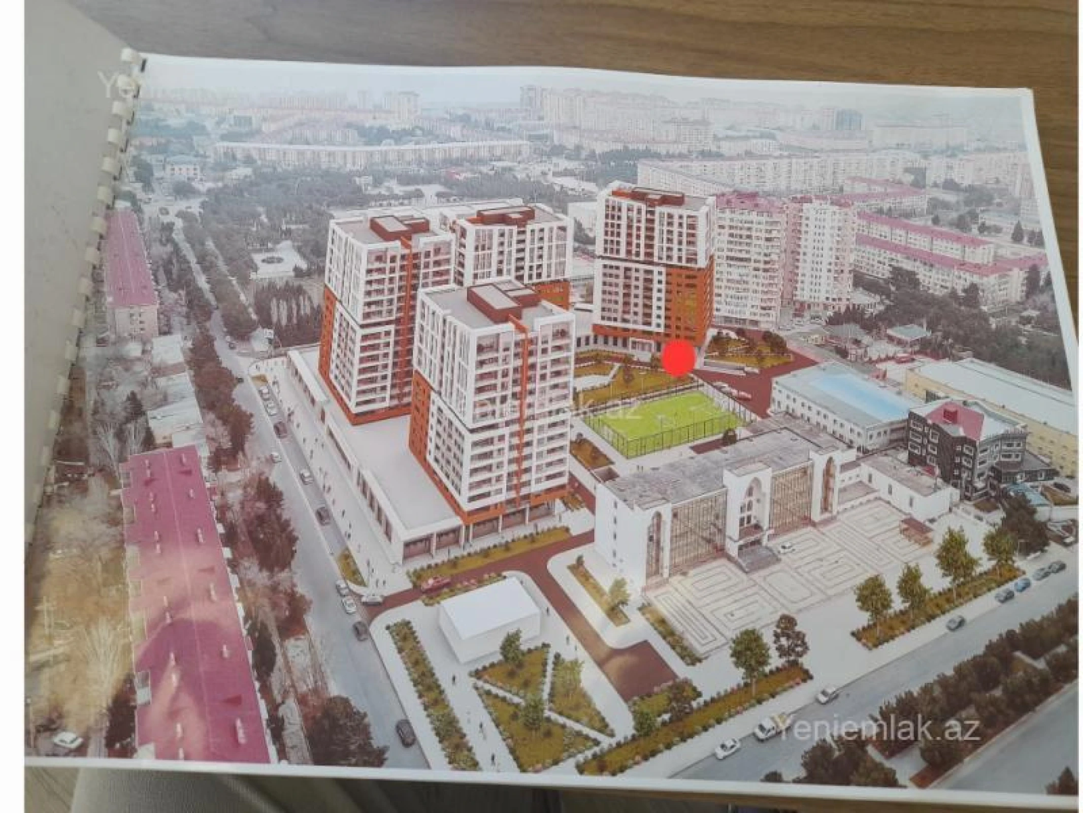 Satılır 2 otaqlı yeni tikili 56 m²