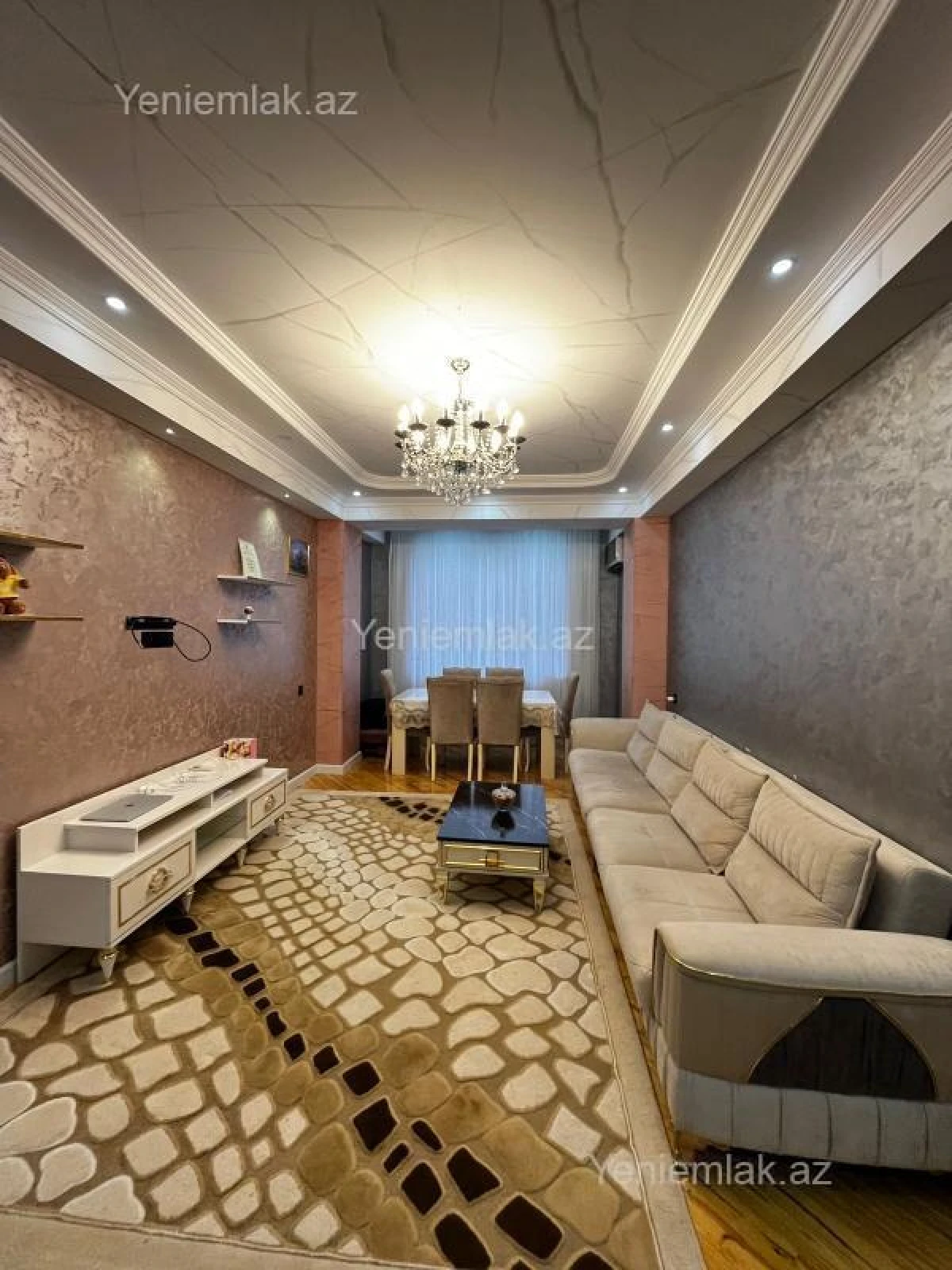 Satılır 2 otaqlı yeni tikili 55 m²