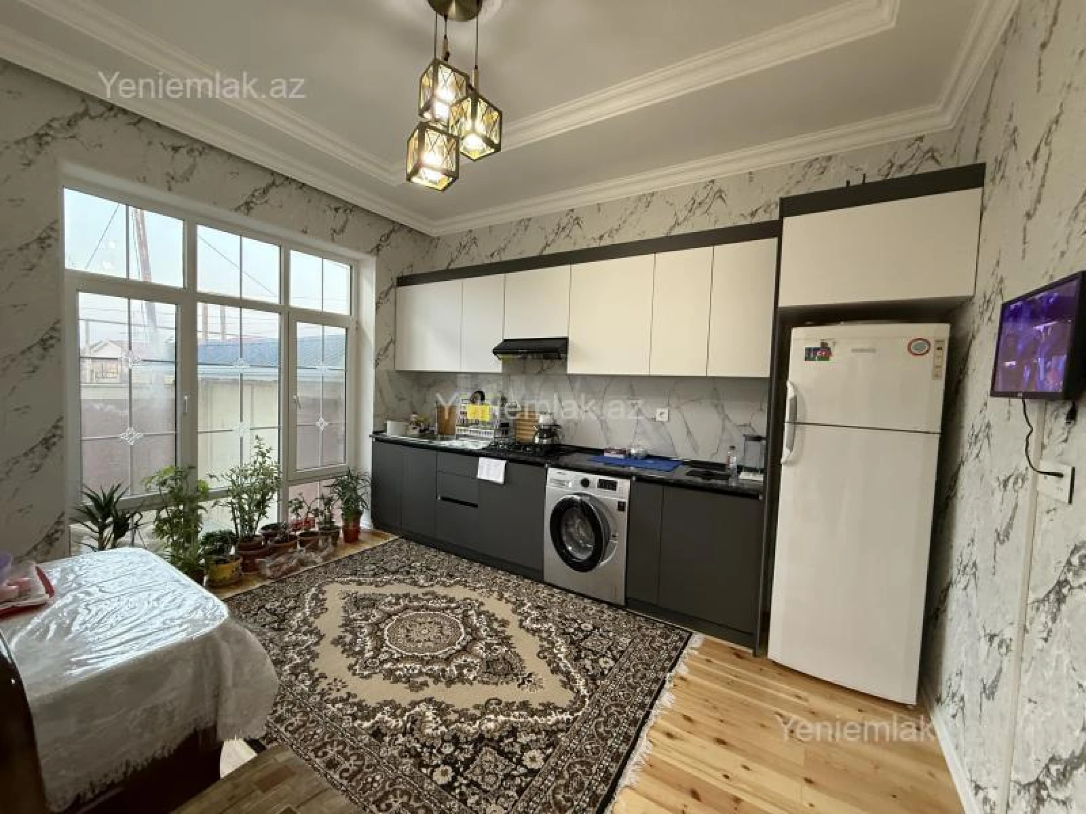 Satılır 3 otaqlı həyət evi 100 m²