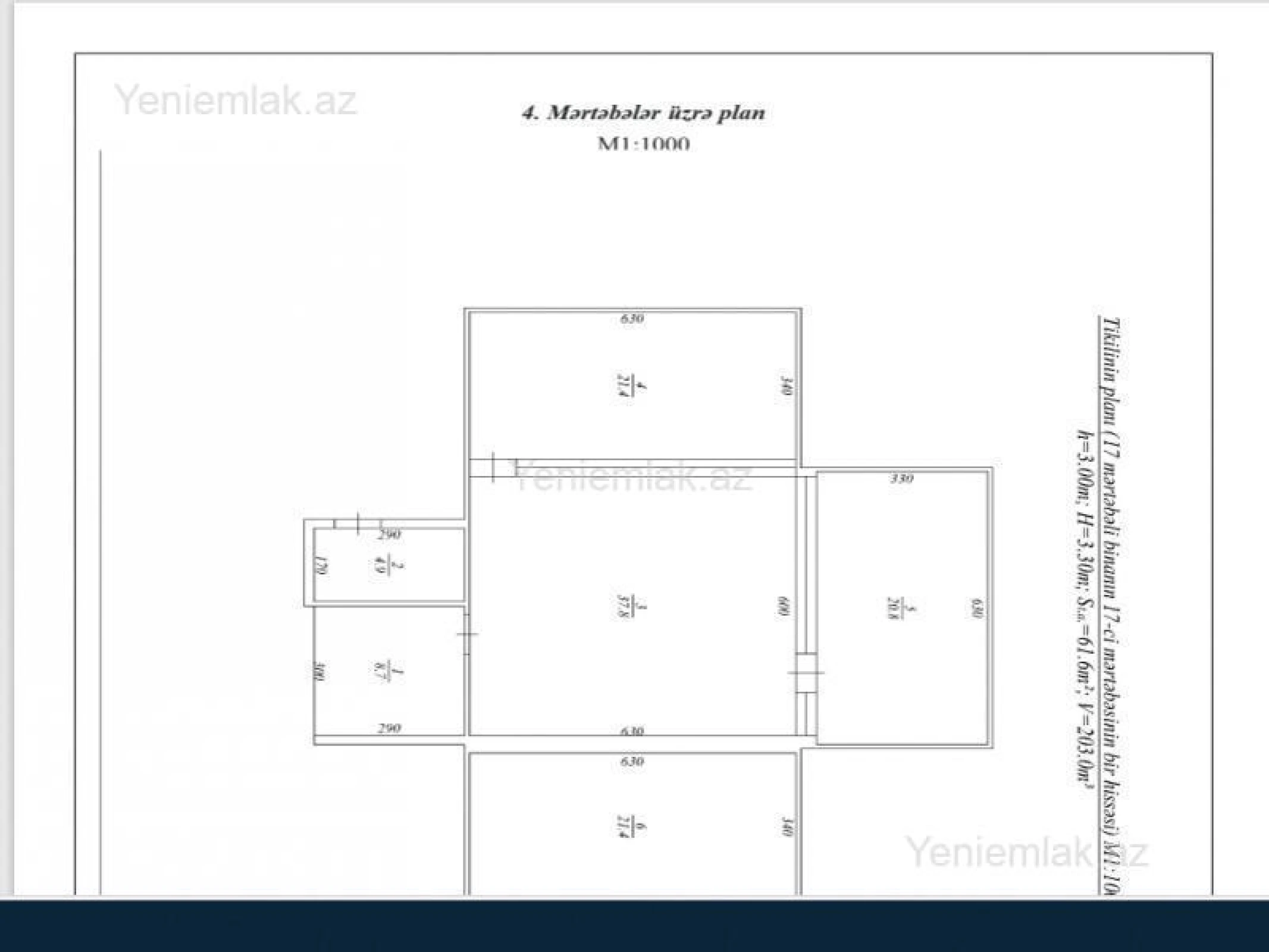 Satılır 3 otaqlı yeni tikili 115 m²