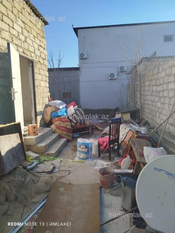 Satılır 2 otaqlı həyət evi 40 m²