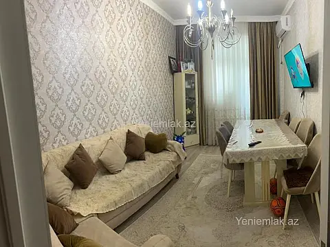 Satılır 2 otaqlı yeni tikili 55 m² — Xırdalan 2 otaq 55.00 m²