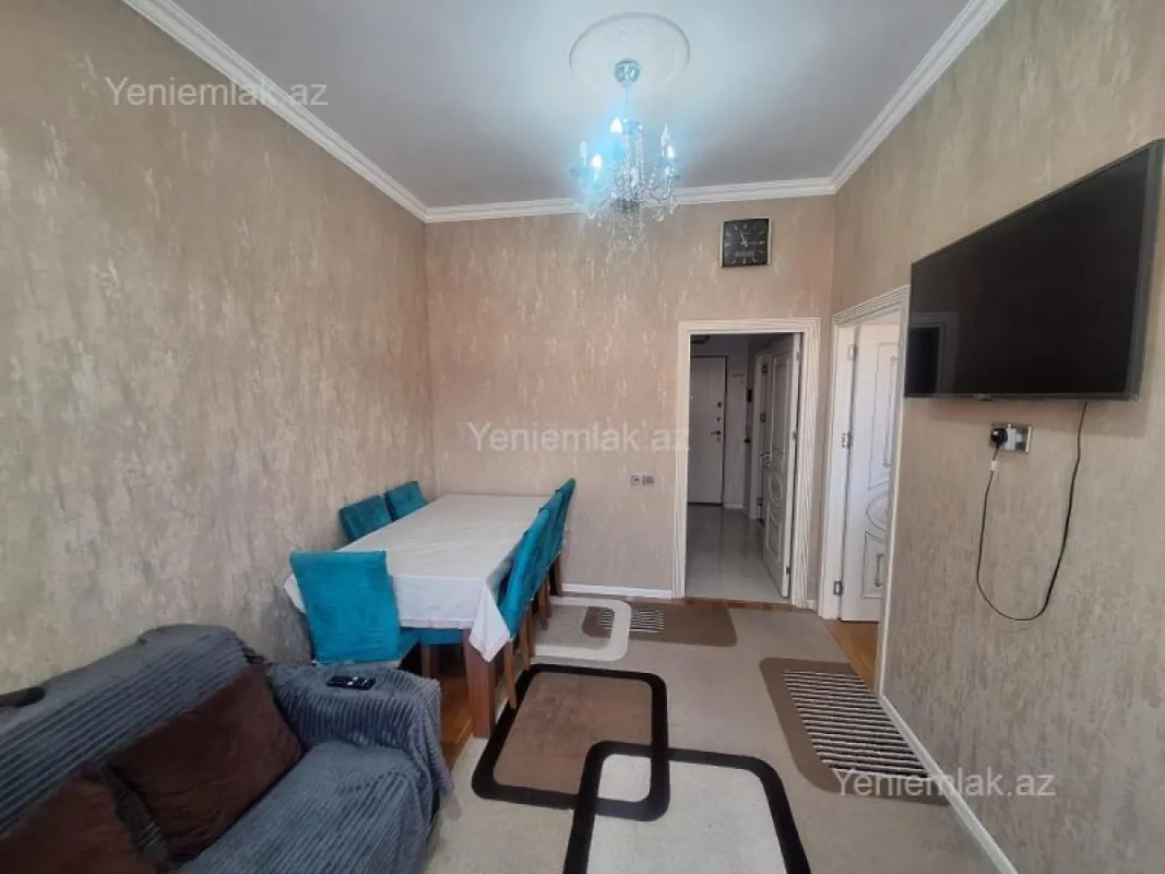 Satılır 2 otaqlı yeni tikili 50 m²