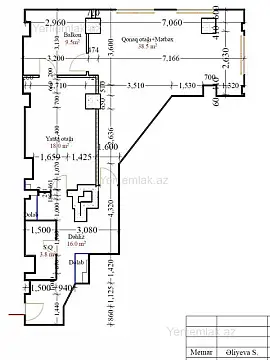 Satılır 2 otaqlı yeni tikili 120 m²