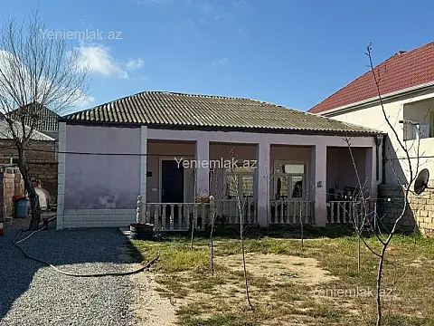 Satılır 3 otaqlı həyət evi 100 m²