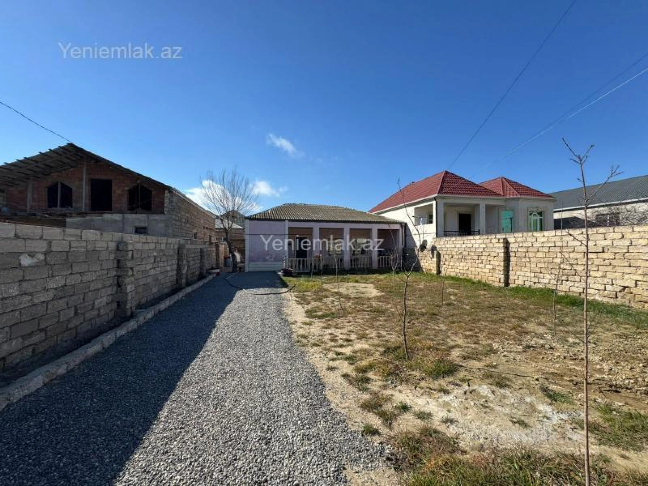 Satılır 3 otaqlı həyət evi 100 m²