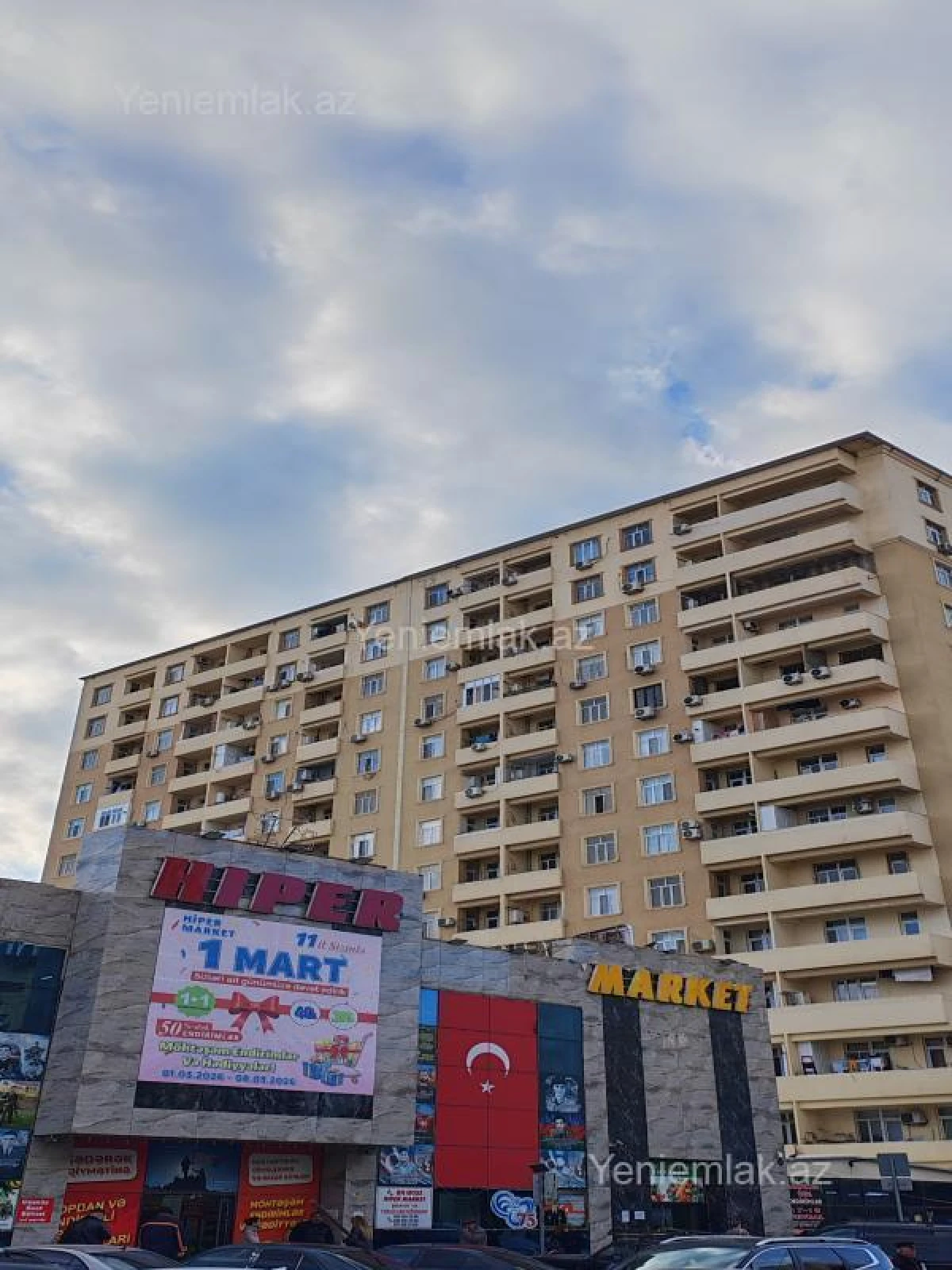 Satılır 3 otaqlı yeni tikili 104.47 m²