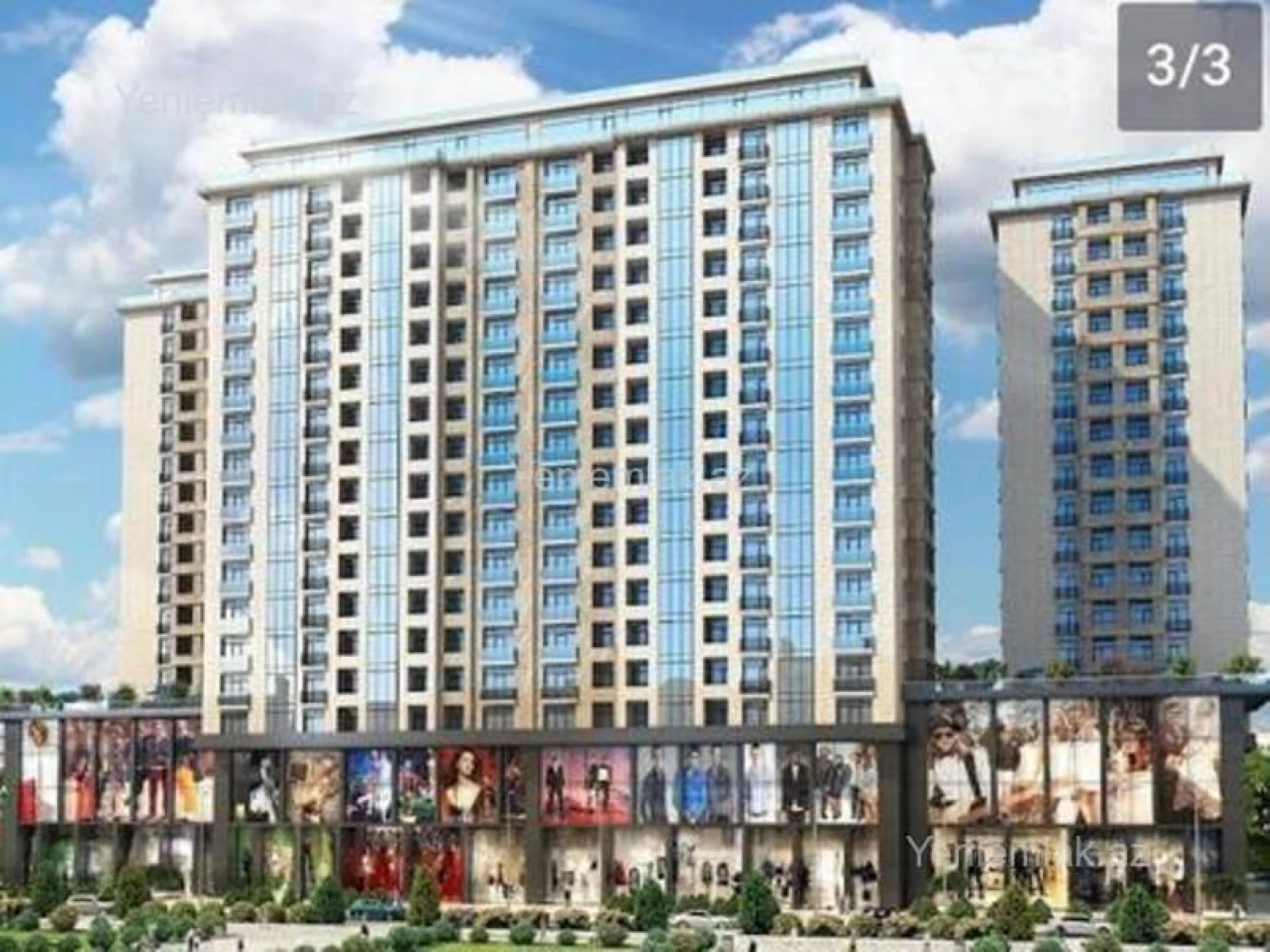 Satılır 2 otaqlı yeni tikili 72 m²