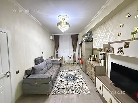 Satılır 2 otaqlı yeni tikili 46 m² — Xırdalan 2 otaq 46.00 m²