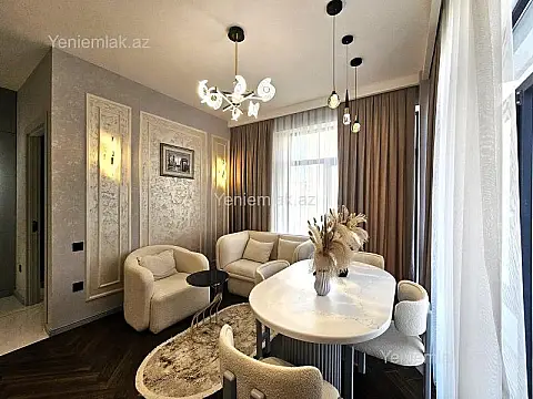 Satılır 2 otaqlı yeni tikili 58 m² — Bakı, Nərimanov 2 otaq 58.00 m²