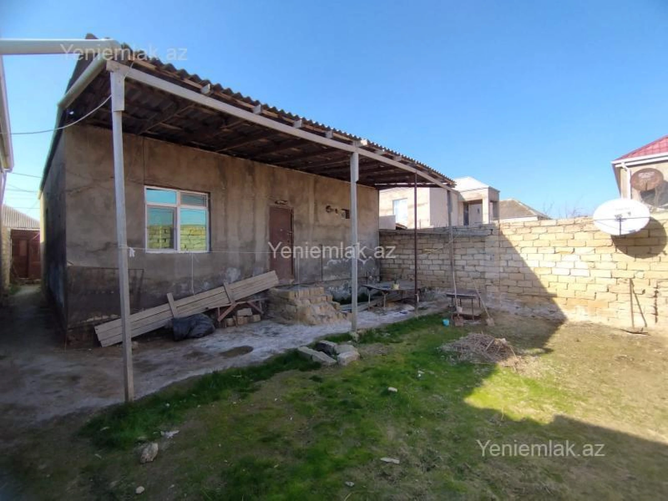 Satılır 3 otaqlı həyət evi 100 m²