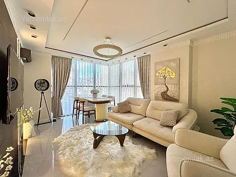 Satılır 3 otaqlı yeni tikili 100 m² — Bakı, Nərimanov 3 otaq 100.00 m²