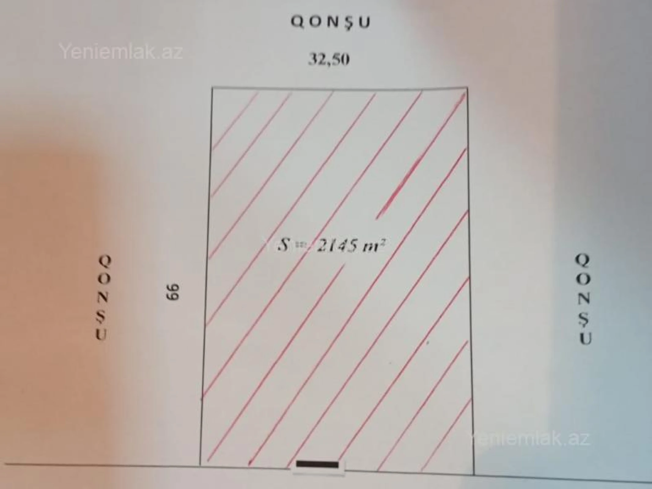 Satılır torpaq sahəsi