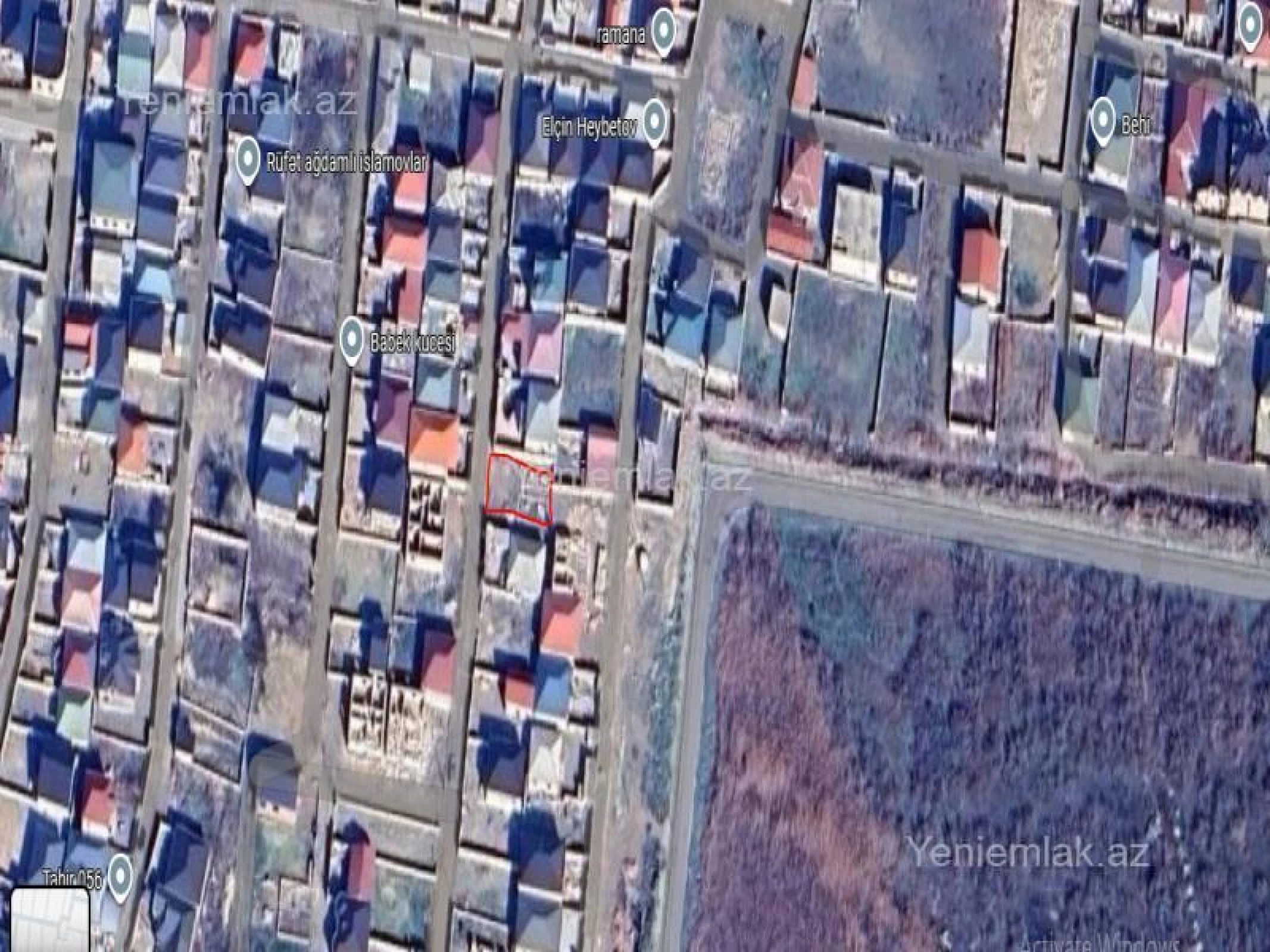 Satılır torpaq sahəsi