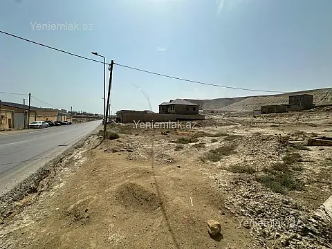 Satılır torpaq sahəsi — Abşeron, Qobustan qəs.