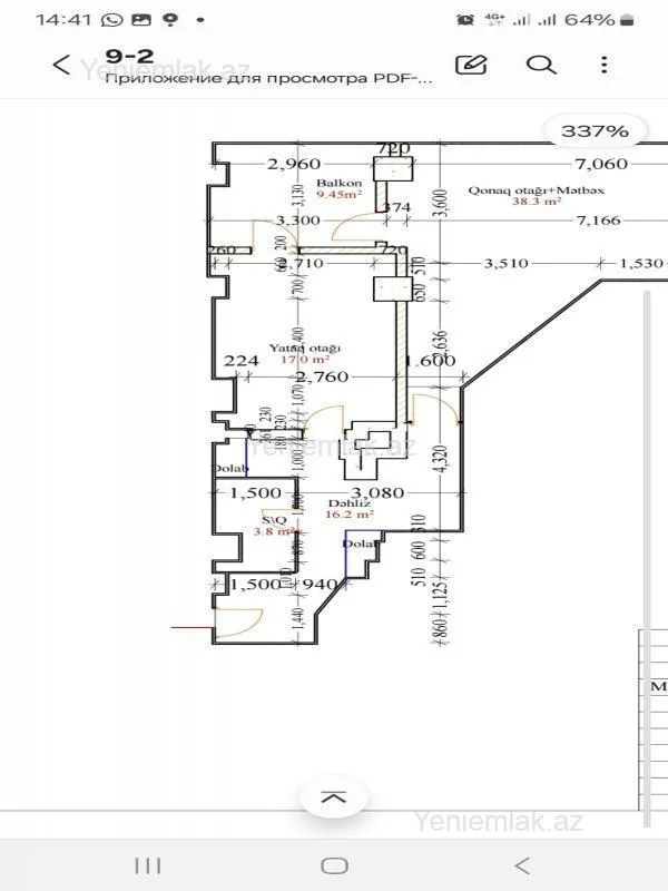 Satılır 3 otaqlı yeni tikili 118 m²