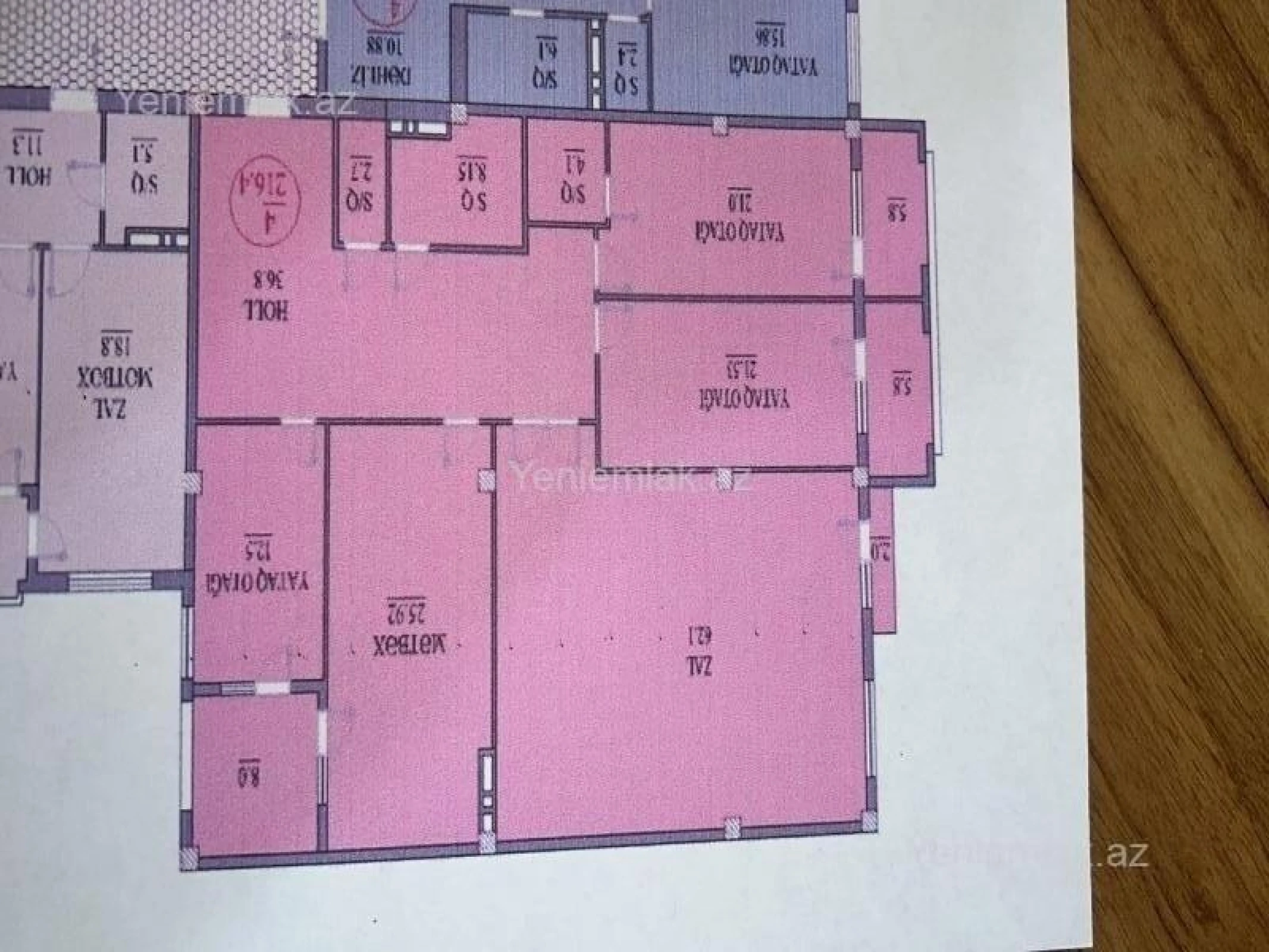 Satılır 4 otaqlı yeni tikili 217 m²