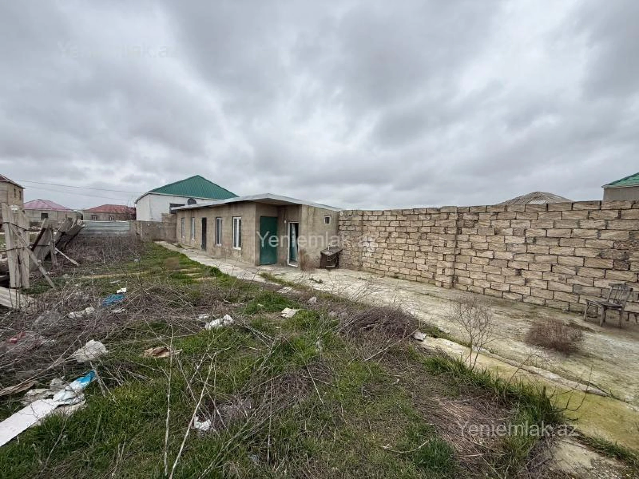 Satılır 2 otaqlı həyət evi 50 m²