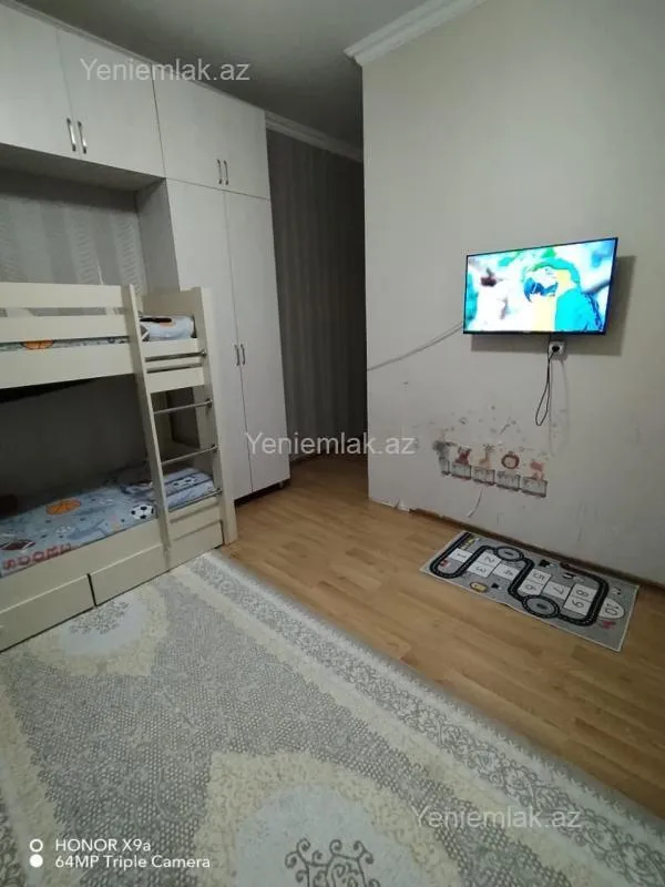 Satılır 2 otaqlı yeni tikili 65 m²