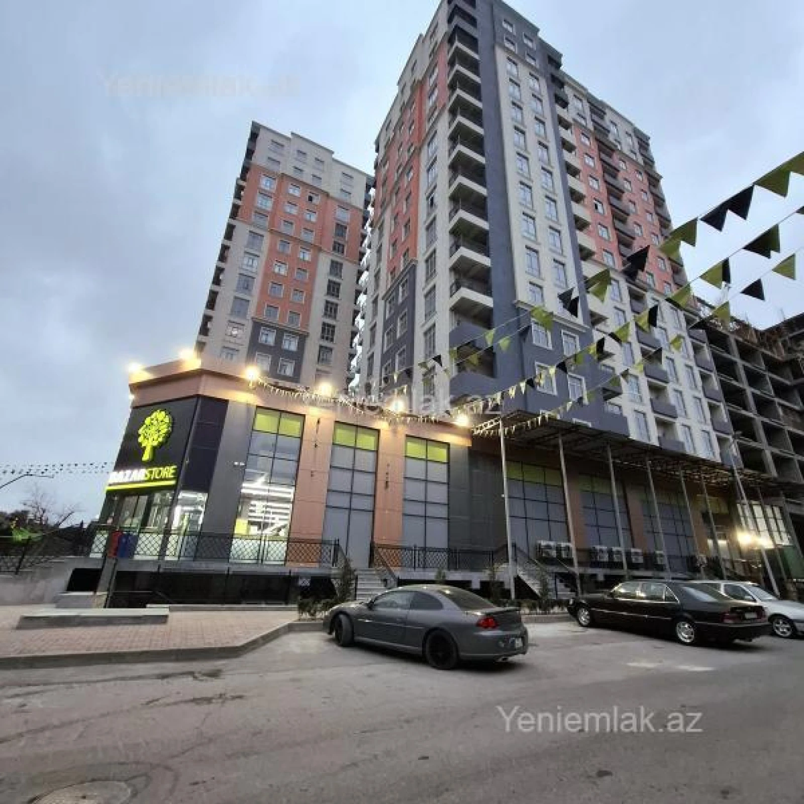 Satılır 2 otaqlı yeni tikili 77 m²