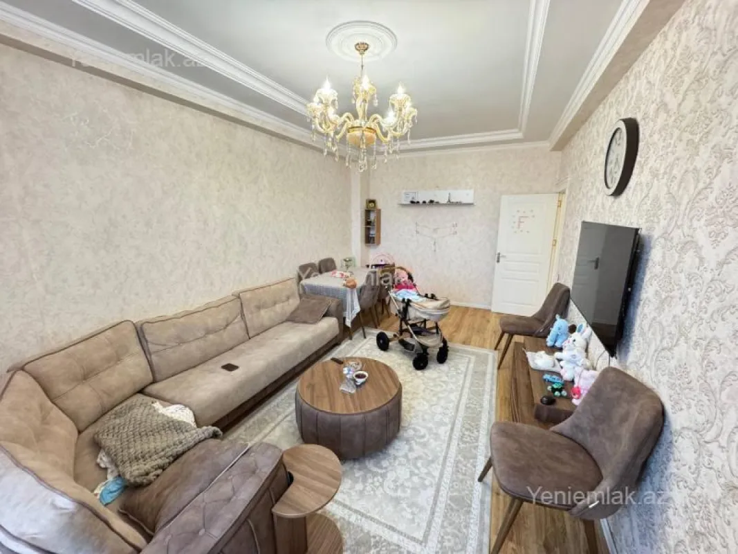 Satılır 2 otaqlı yeni tikili 88 m²