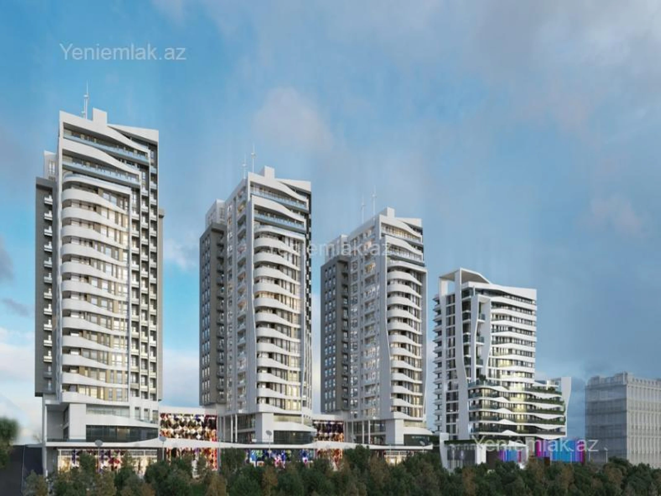 Satılır 2 otaqlı yeni tikili 85 m²