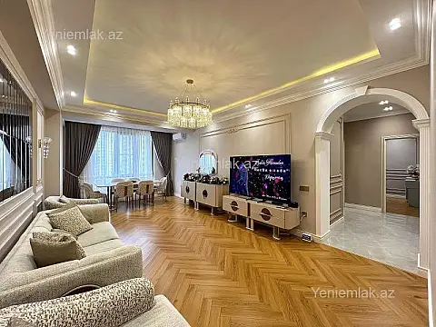 Satılır 3 otaqlı yeni tikili 130 m² — Bakı, Nərimanov 3 otaq 130.00 m²