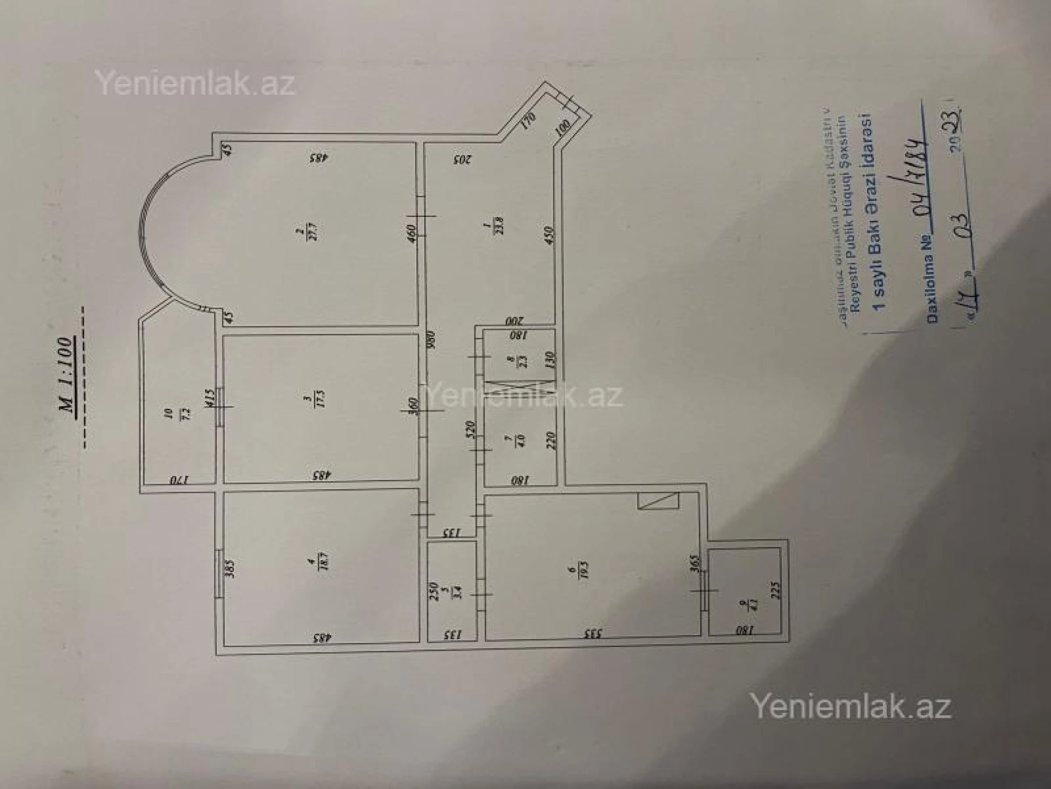 Satılır 3 otaqlı yeni tikili 135 m²