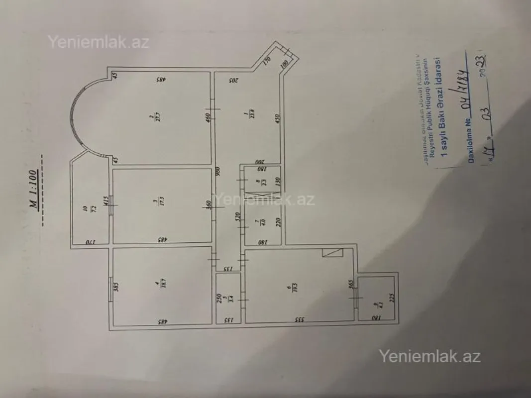 Satılır 3 otaqlı yeni tikili 135 m²