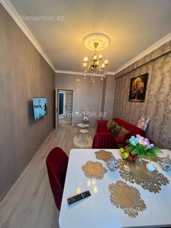Satılır 2 otaqlı yeni tikili 54 m²