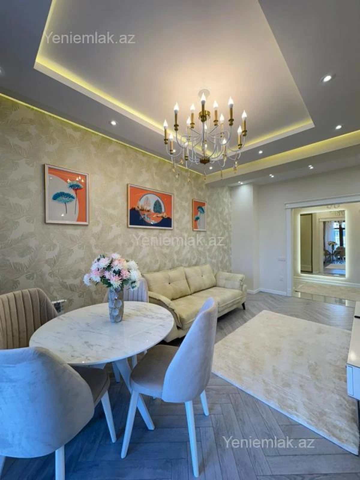 Satılır 3 otaqlı yeni tikili 100 m²