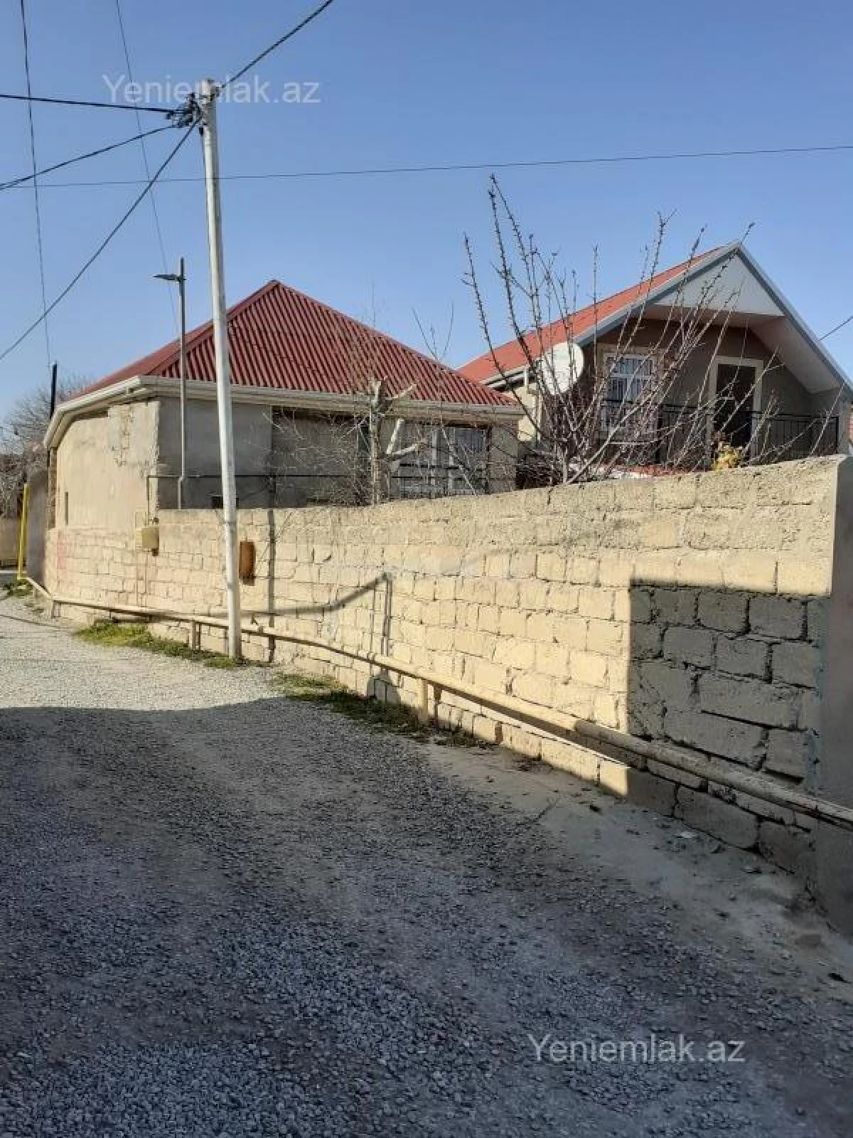 Satılır 3 otaqlı həyət evi 65 m²