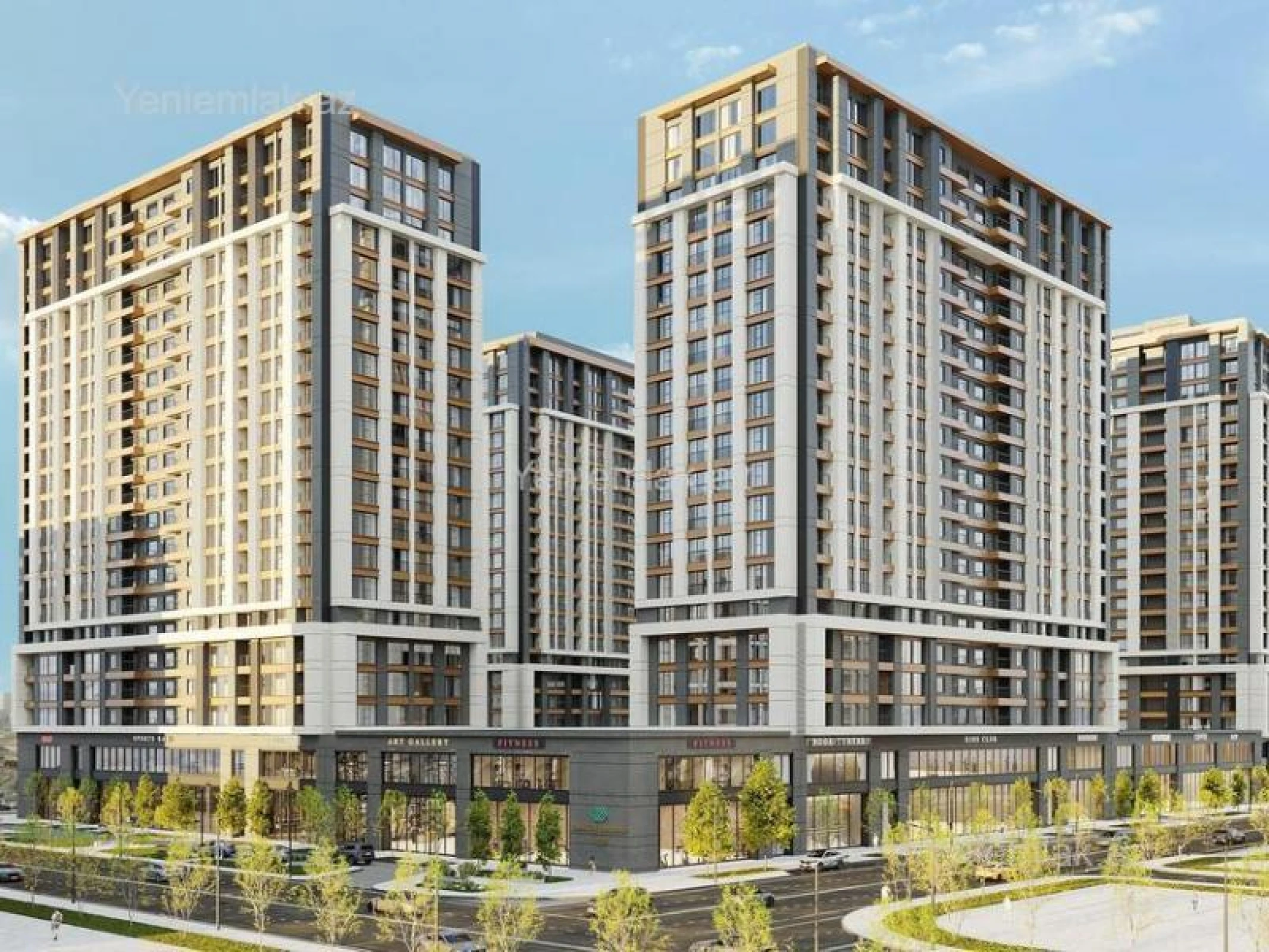 Satılır 3 otaqlı yeni tikili 104 m²