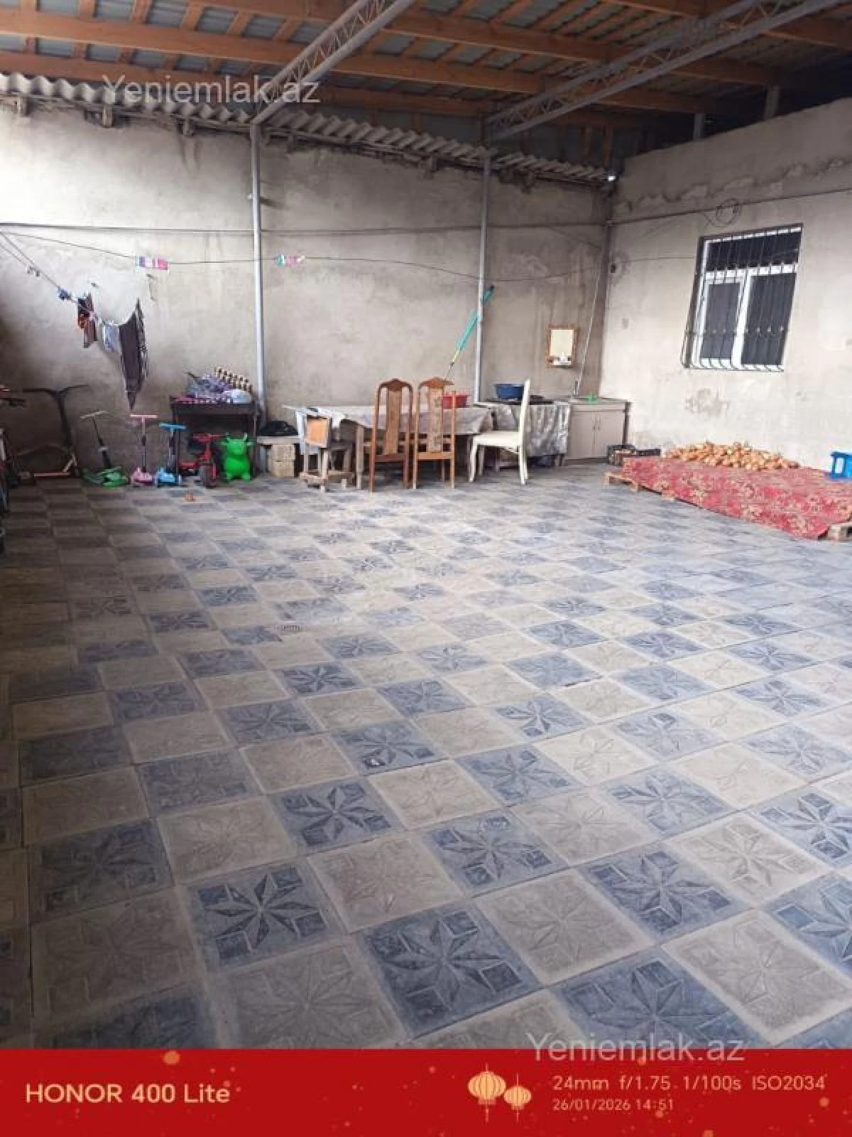 Satılır 3 otaqlı həyət evi 86 m²