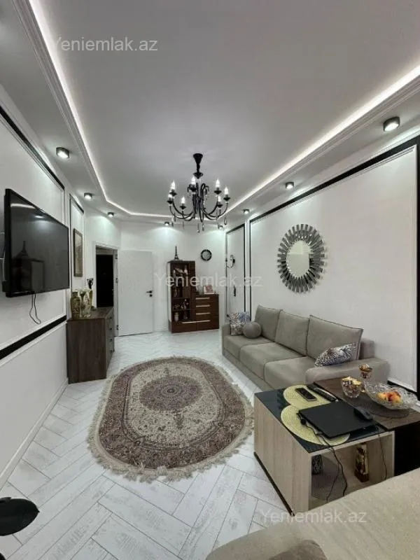 Satılır 2 otaqlı yeni tikili 55 m²