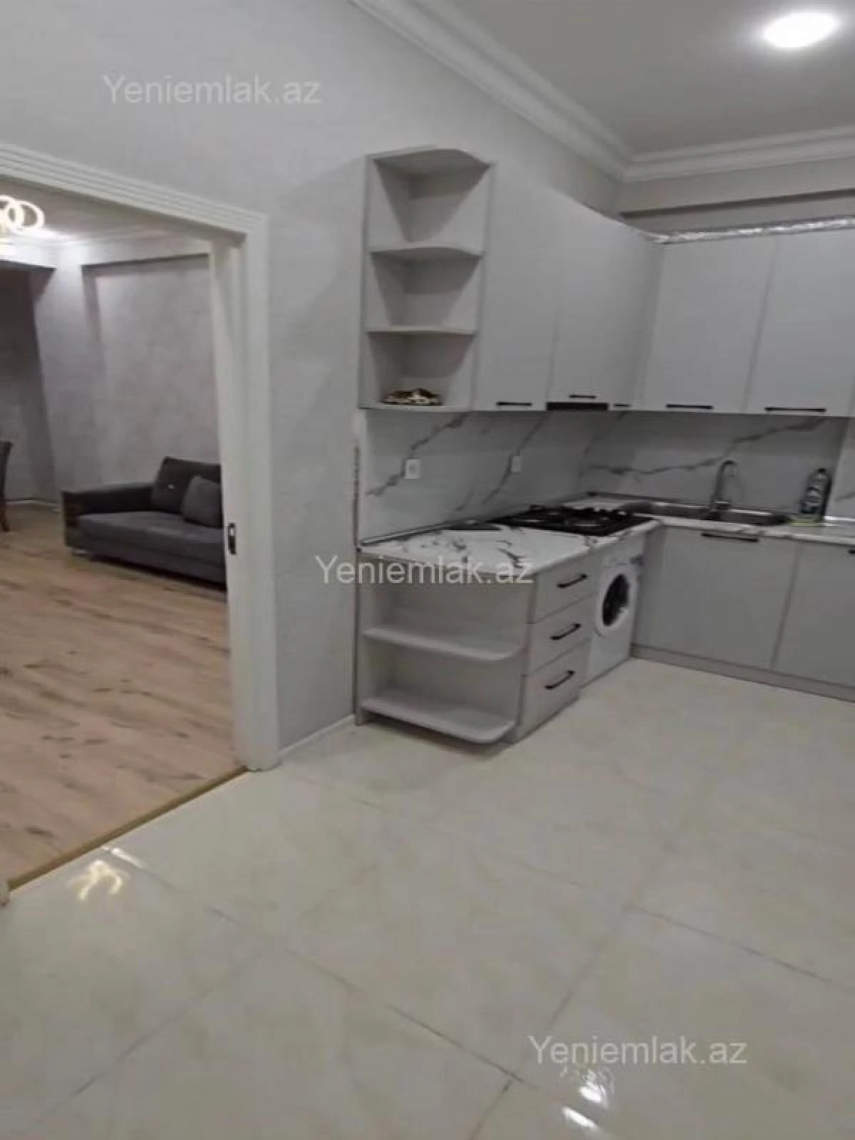 Satılır 2 otaqlı yeni tikili 58 m²