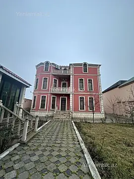 Satılır 10 otaqlı həyət evi 450 m² — Abşeron, Saray 10 otaq 450.00 m²