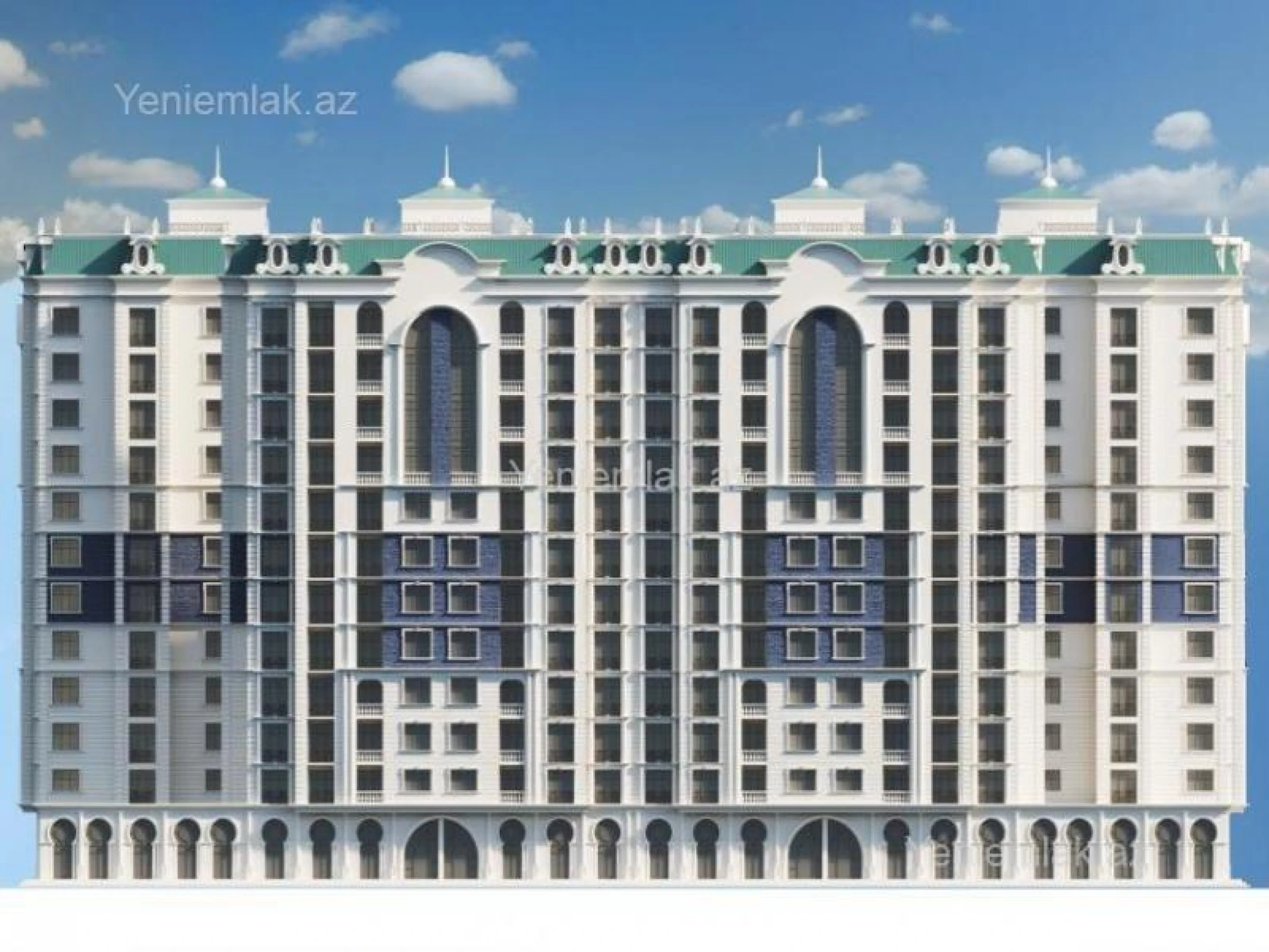 Satılır 2 otaqlı yeni tikili 82 m²