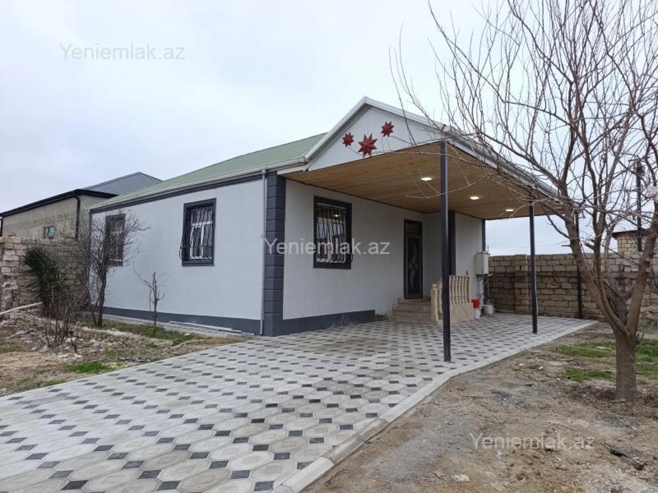 Satılır 3 otaqlı həyət evi 100 m²