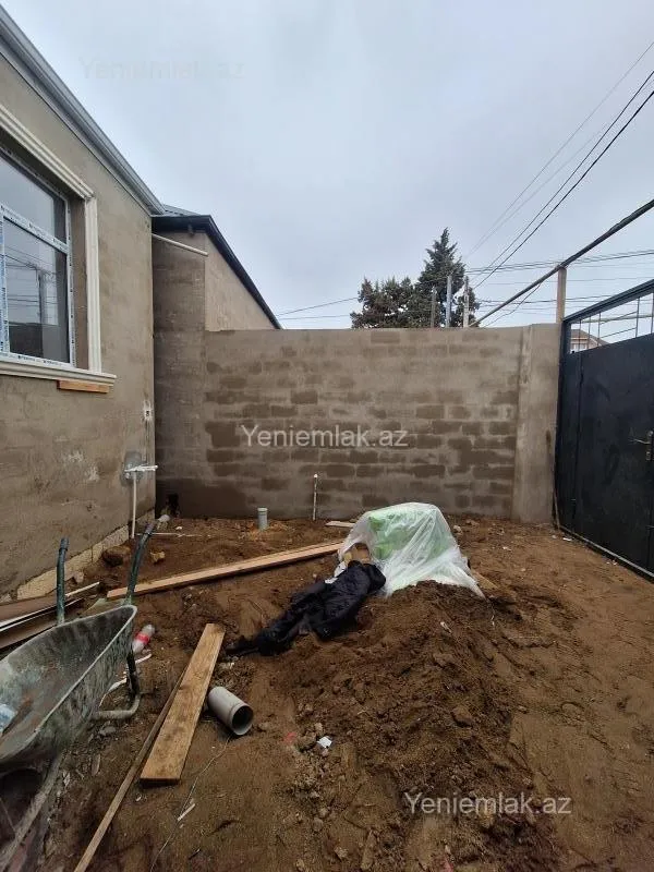 Satılır 3 otaqlı həyət evi 65 m²