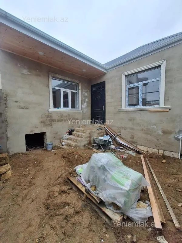 Satılır 3 otaqlı həyət evi 65 m²