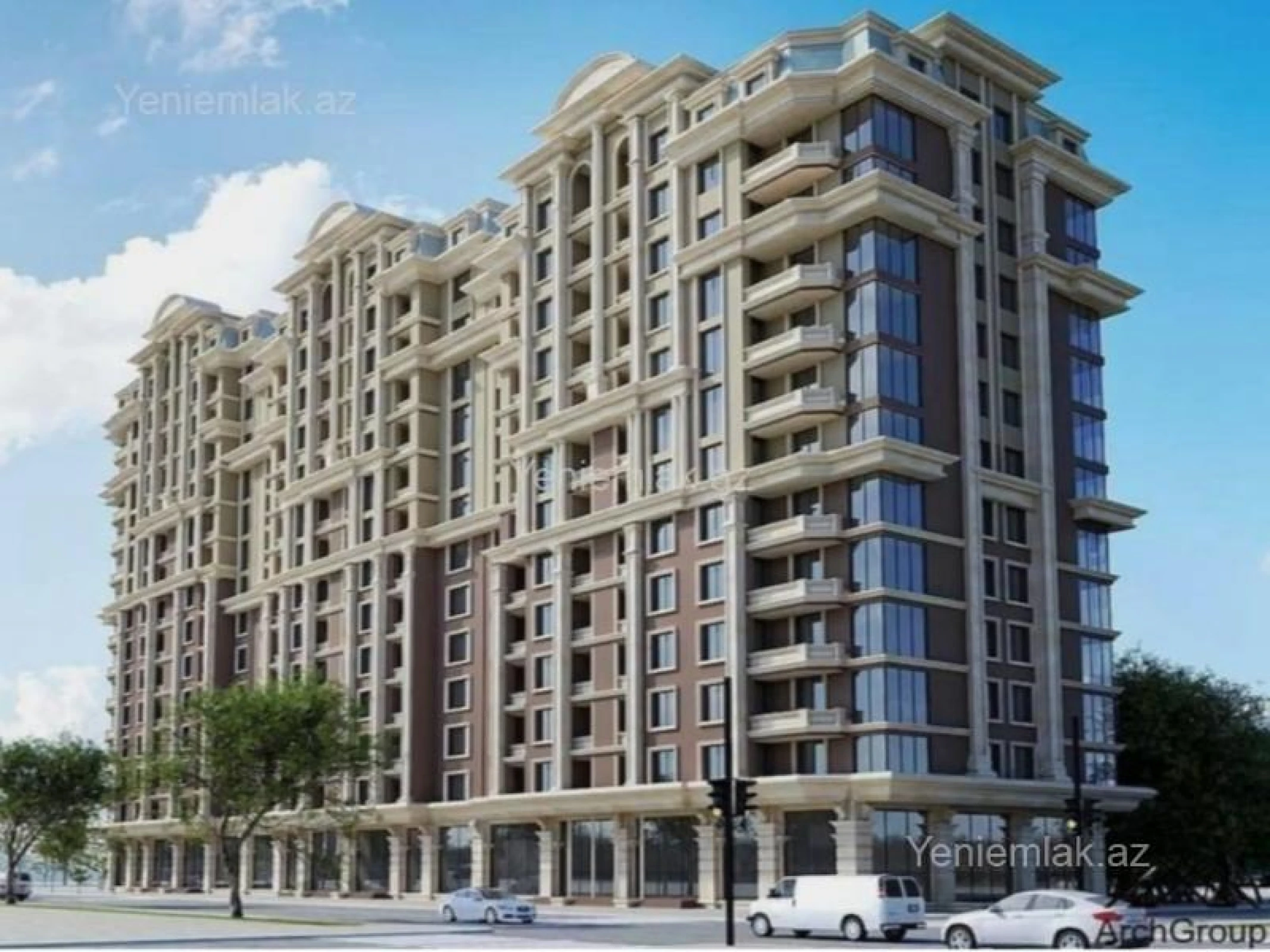 Satılır 2 otaqlı yeni tikili 55 m²